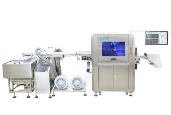 Good price Visual Defect Cap Inspection System Machine Semi Automatic With CMOS 7 Cameras online