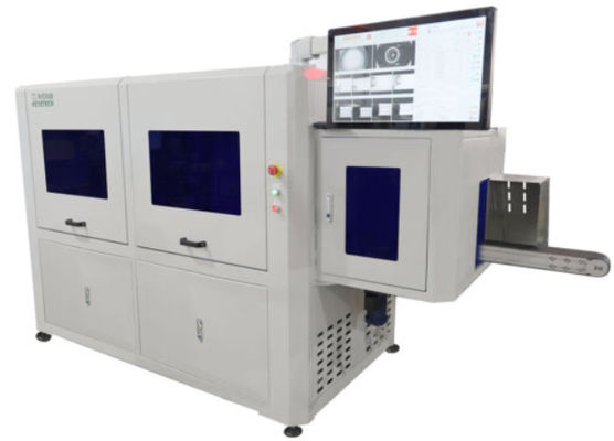 Good price 12 Cameras AI-Powered Foil Bottle Cameras Inspection Machine for Accurate Defect Analysis online